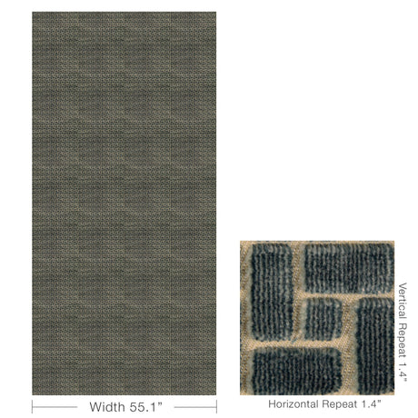 Lee Jofa FIELDSTONE VELVET LAKE Upholstery Fabric