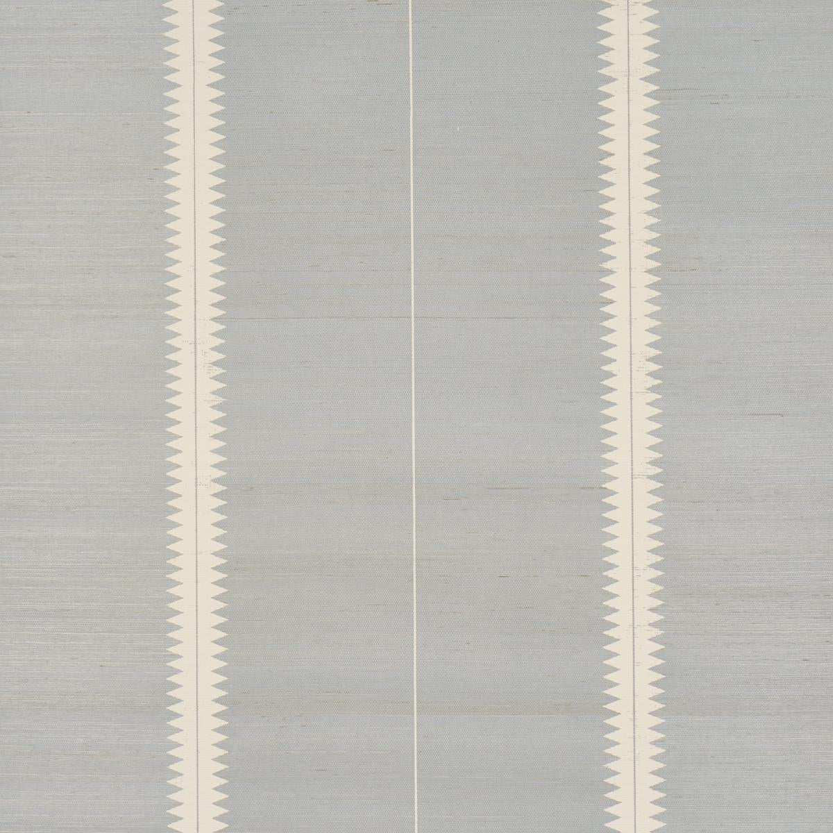 Schumacher Bristle Stripe Sisal Mineral Wallpaper