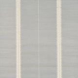 Schumacher Bristle Stripe Sisal Mineral Wallpaper
