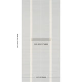 Schumacher Bristle Stripe Sisal Mineral Wallpaper