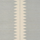 Schumacher Bristle Stripe Sisal Mineral Wallpaper