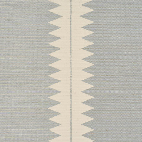 Schumacher Bristle Stripe Sisal Mineral Wallpaper