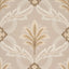 Schumacher Front Waltz Taupe Wallpaper