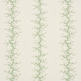 Schumacher Coral Stripe Green Wallpaper