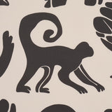 Schumacher Call Of The Jungle Black Fabric