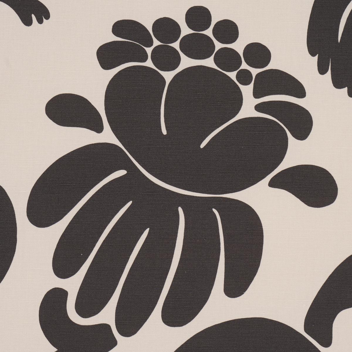 Schumacher Call Of The Jungle Black Fabric