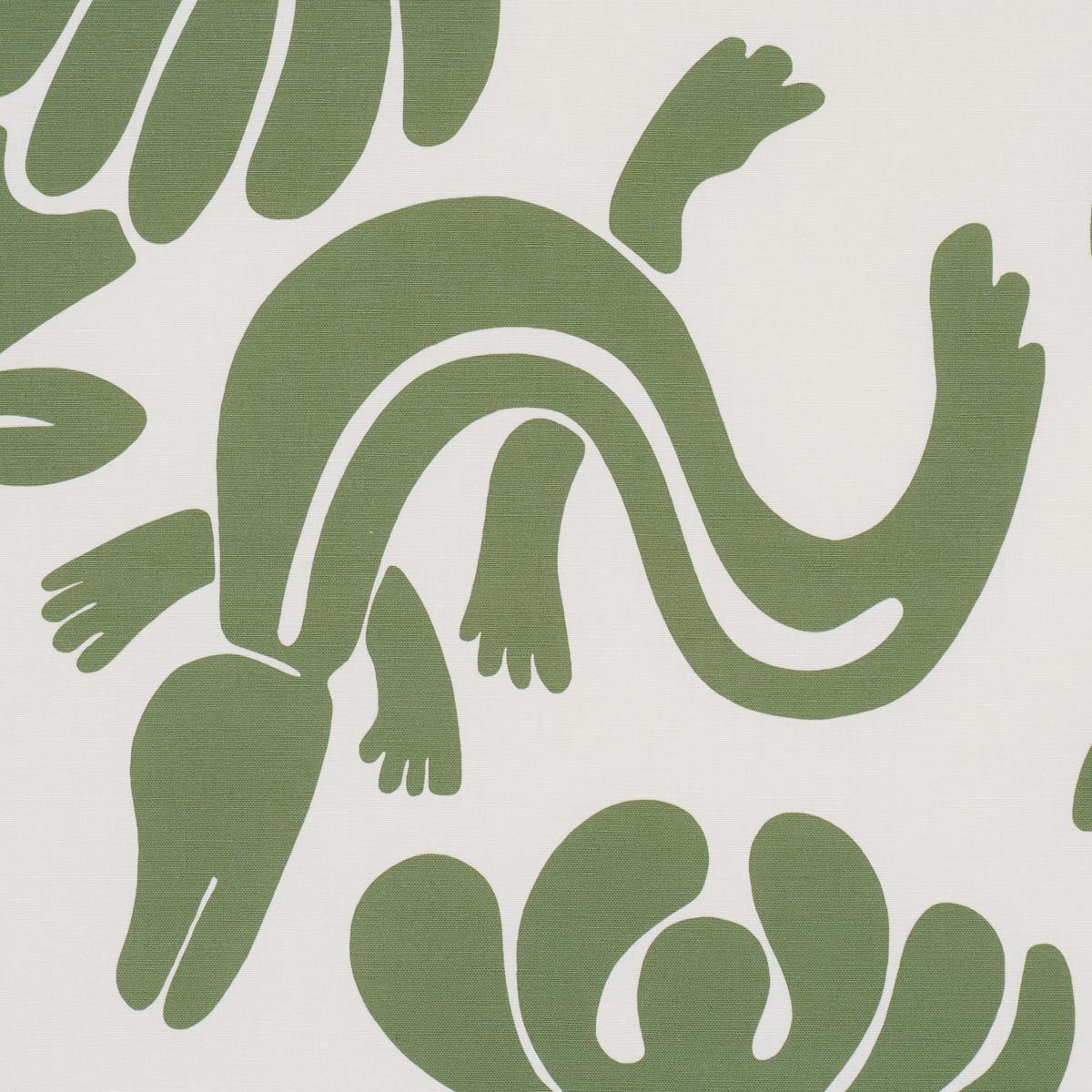 Schumacher Call Of The Jungle Forest Green Fabric