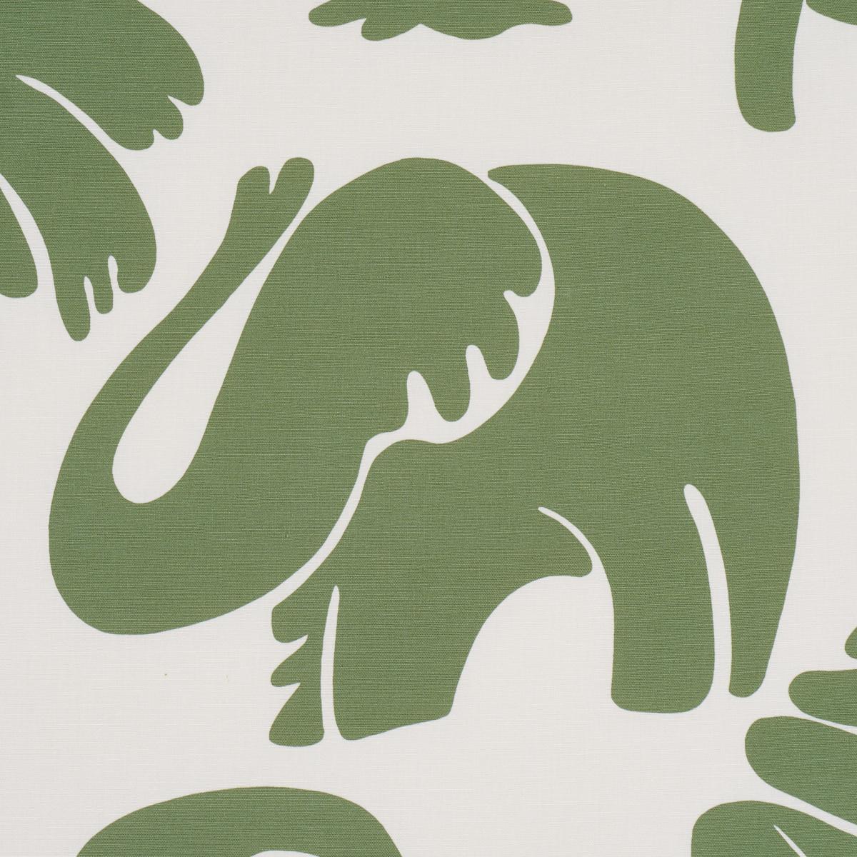 Schumacher Call Of The Jungle Forest Green Fabric
