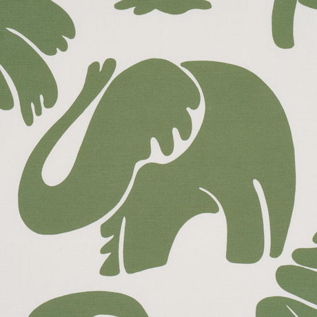 Schumacher Call Of The Jungle Forest Green Fabric