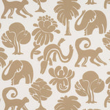 Schumacher Call Of The Jungle Neutral Fabric