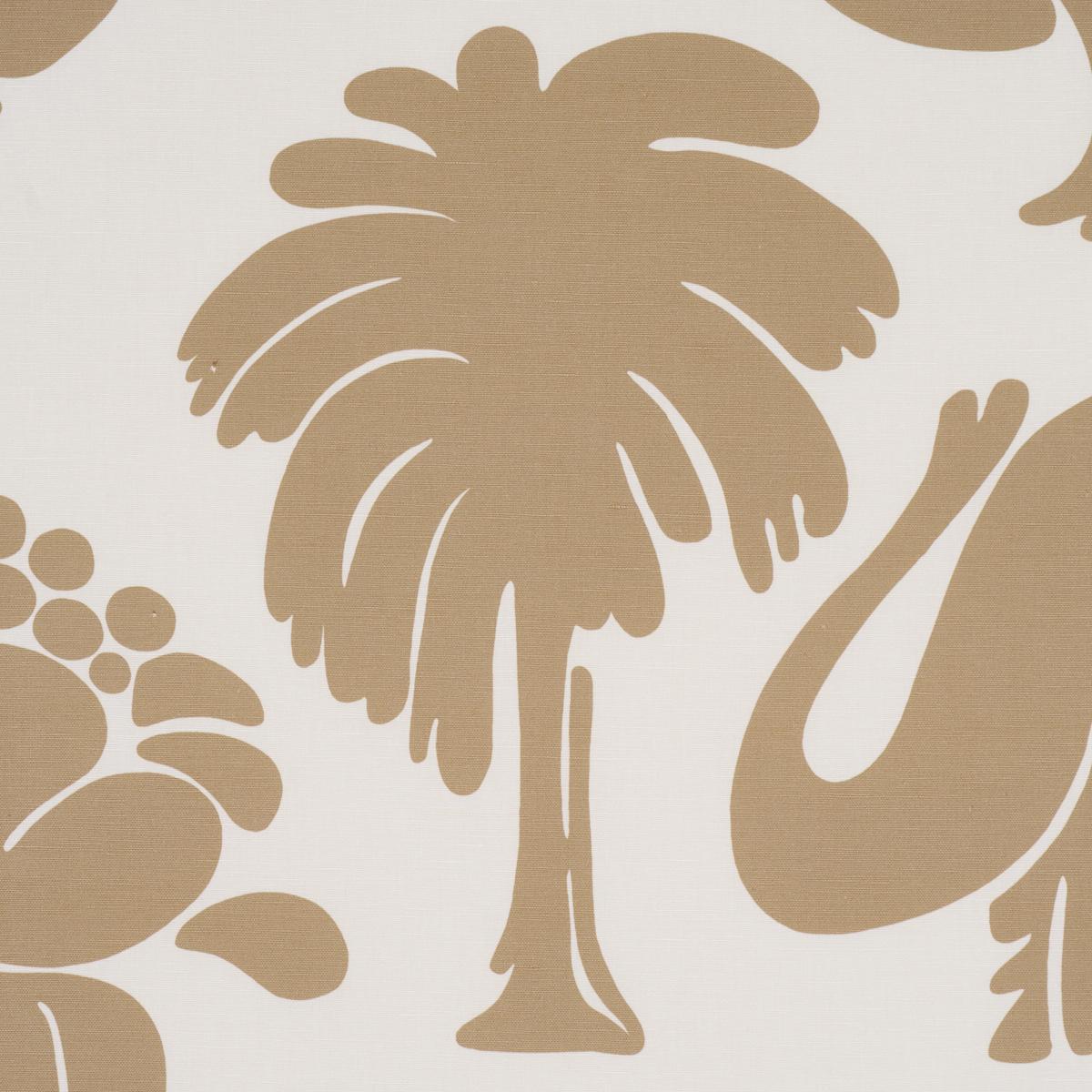 Schumacher Call Of The Jungle Neutral Fabric