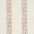 Schumacher Leonidis Stripe Saffron Wallpaper