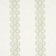 Schumacher Leonidis Stripe Green Wallpaper