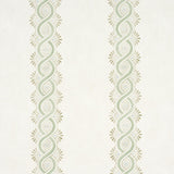 Schumacher Leonidis Stripe Green Wallpaper