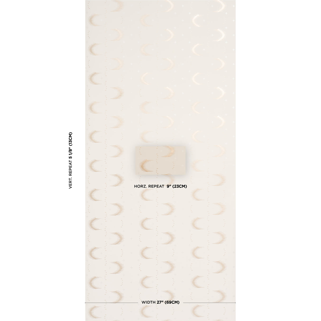 Schumacher Aristelle Bronze Wallpaper