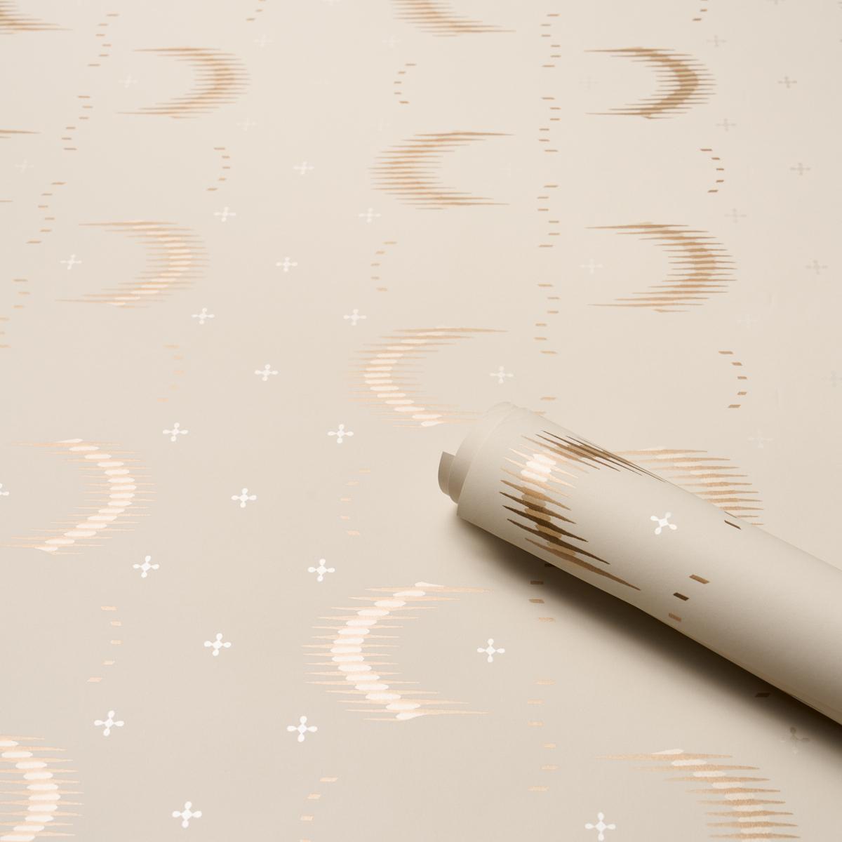 Schumacher Aristelle Bronze Wallpaper