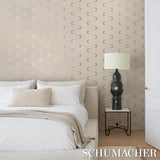 Schumacher Aristelle Bronze Wallpaper