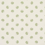 Schumacher Auclair Floral Green Wallpaper