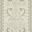 Schumacher Bell Flowers Green Wallpaper