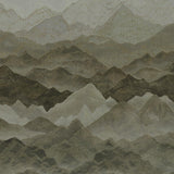 Schumacher Atmospheric Landscape Panel Set Misty Mountains Wallpaper