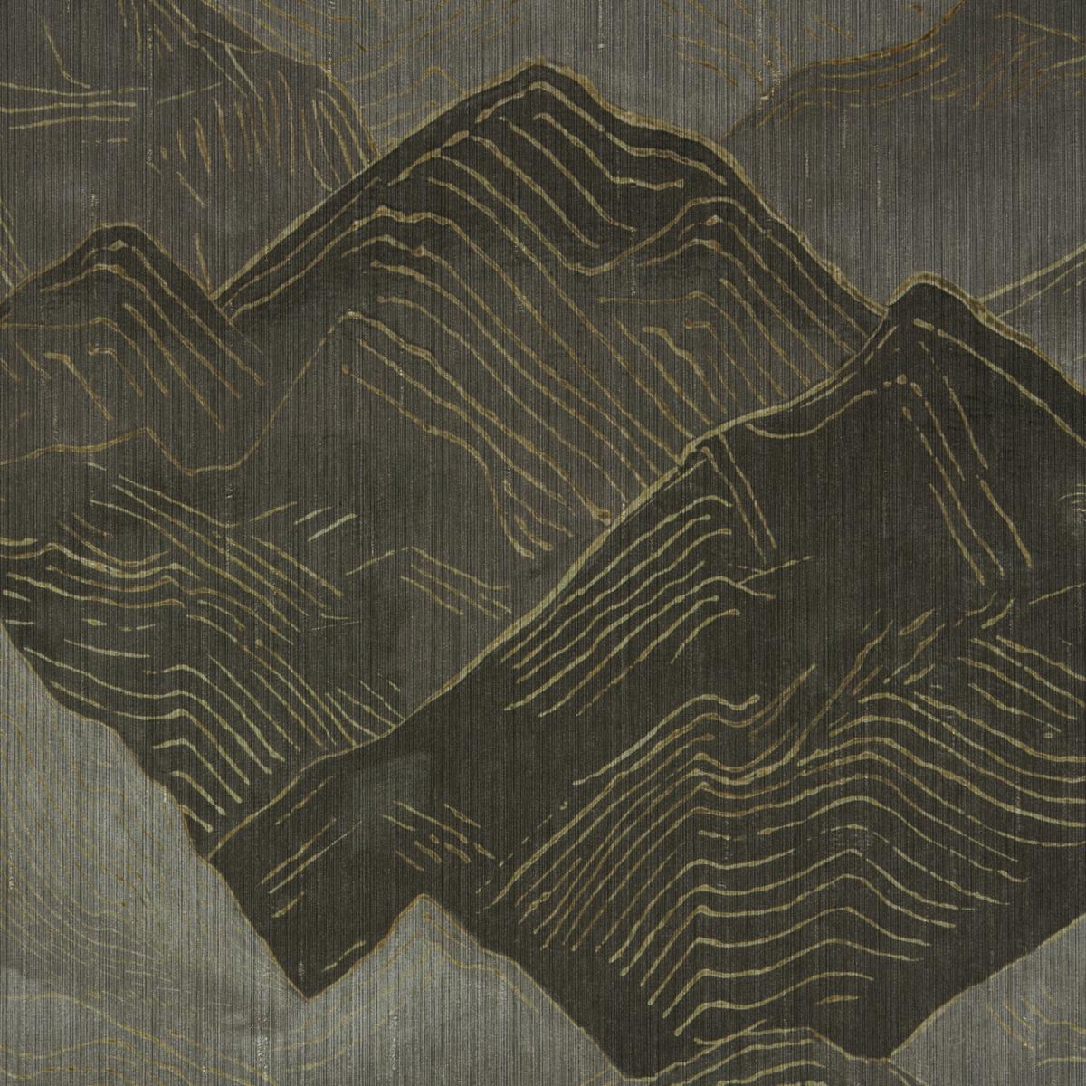 Schumacher Atmospheric Landscape Panel Set Misty Mountains Wallpaper
