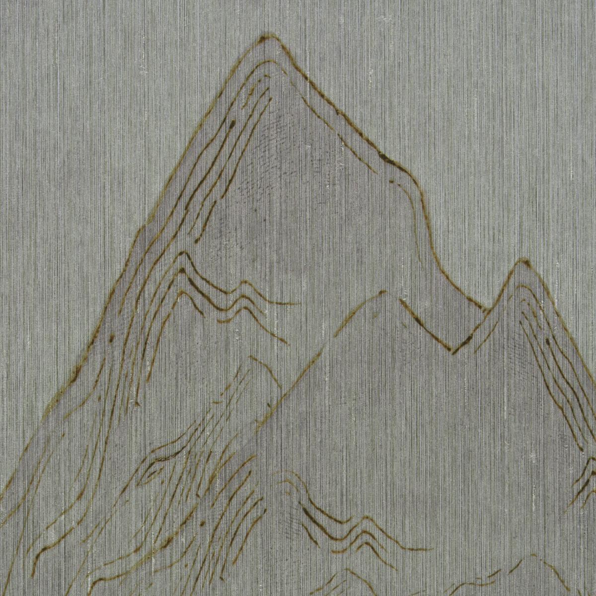 Schumacher Atmospheric Landscape Panel Set Misty Mountains Wallpaper