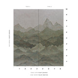 Schumacher Atmospheric Landscape Panel Set Verdant Vista Wallpaper