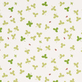 Schumacher Celia Clover Ivory Wallpaper