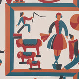 Schumacher Vally Circus Multi Wallpaper