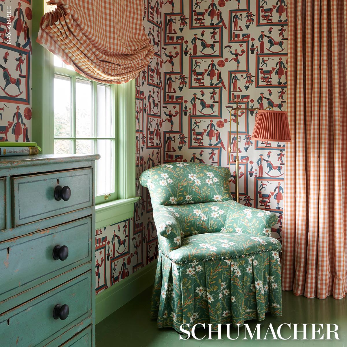 Schumacher Vally Circus Multi Wallpaper