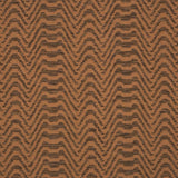 Schumacher Stepped Chevron Sepia Fabric