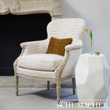 Schumacher Stepped Chevron Linen Fabric