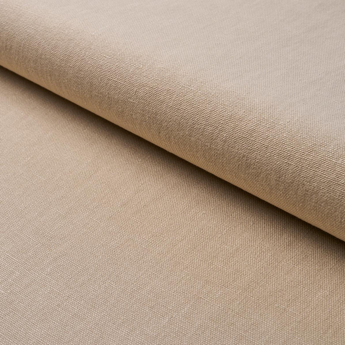 Schumacher Jumi Stonewashed Linen Natural Fabric