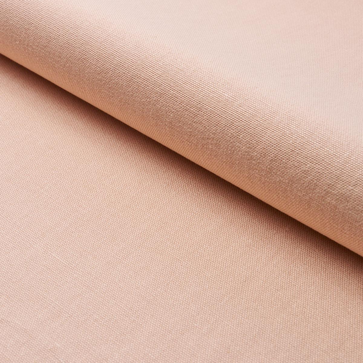 Schumacher Jumi Stonewashed Linen Blush Fabric