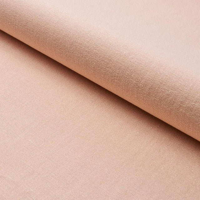 Schumacher Jumi Stonewashed Linen Blush Fabric