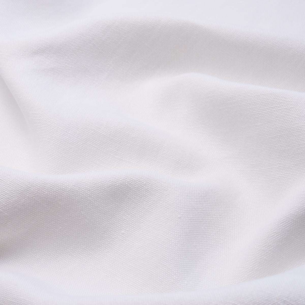Schumacher Jumi Stonewashed Linen White Fabric