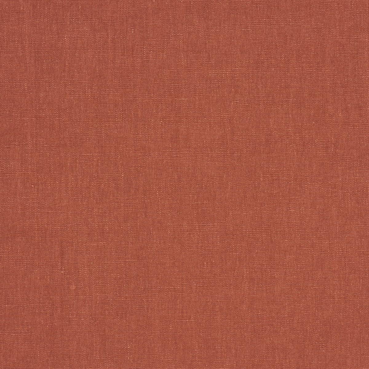 Schumacher Jumi Stonewashed Linen Terracotta Fabric