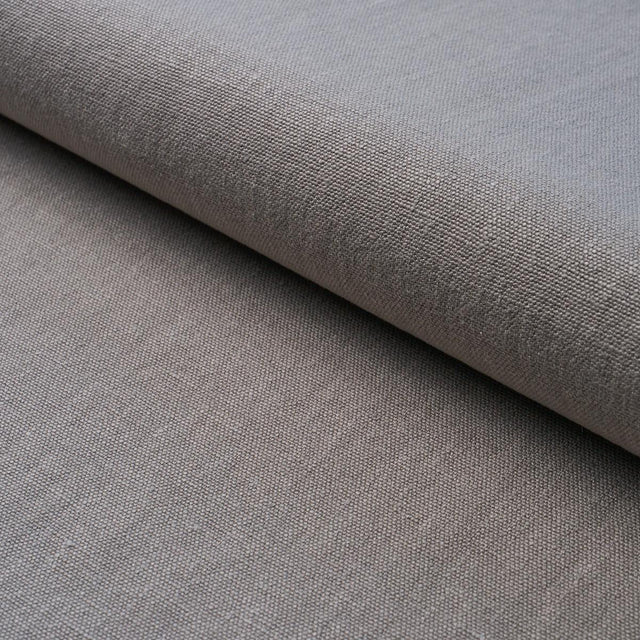 Schumacher Jumi Stonewashed Linen Stone Fabric
