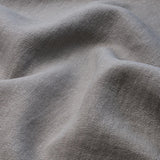Schumacher Jumi Stonewashed Linen Stone Fabric