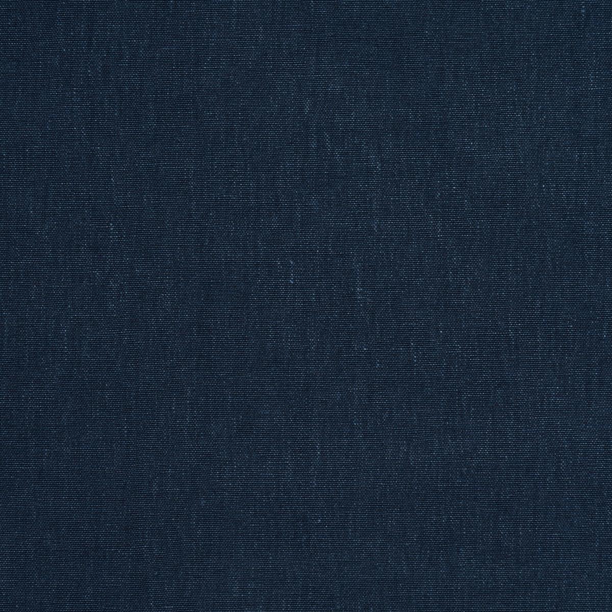 Schumacher Jumi Stonewashed Linen Navy Fabric
