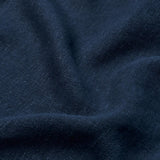 Schumacher Jumi Stonewashed Linen Navy Fabric