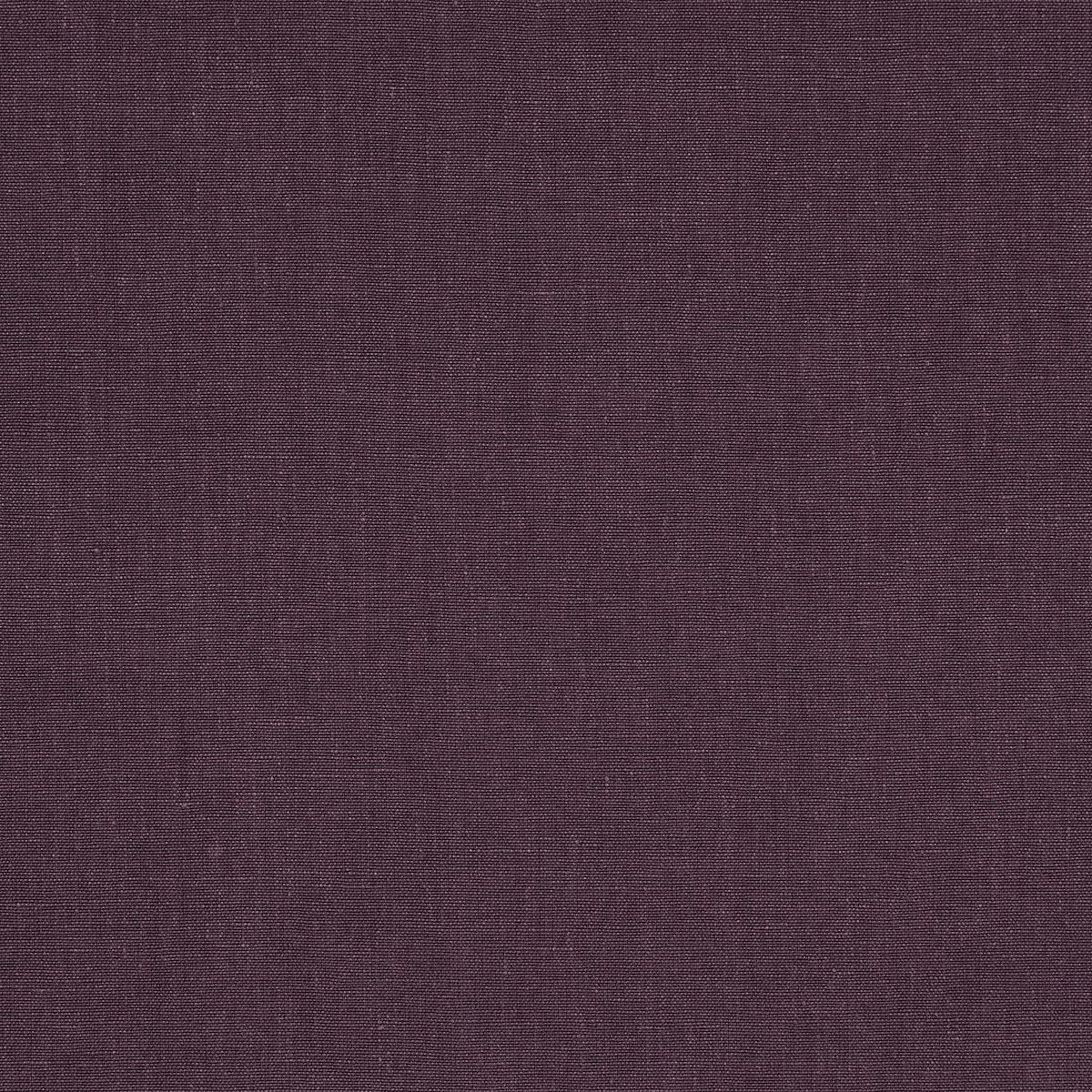 Schumacher Jumi Stonewashed Linen Aubergine Fabric