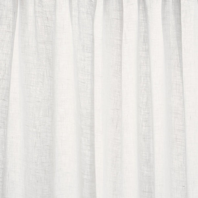 Schumacher Aya Sheer White Fabric
