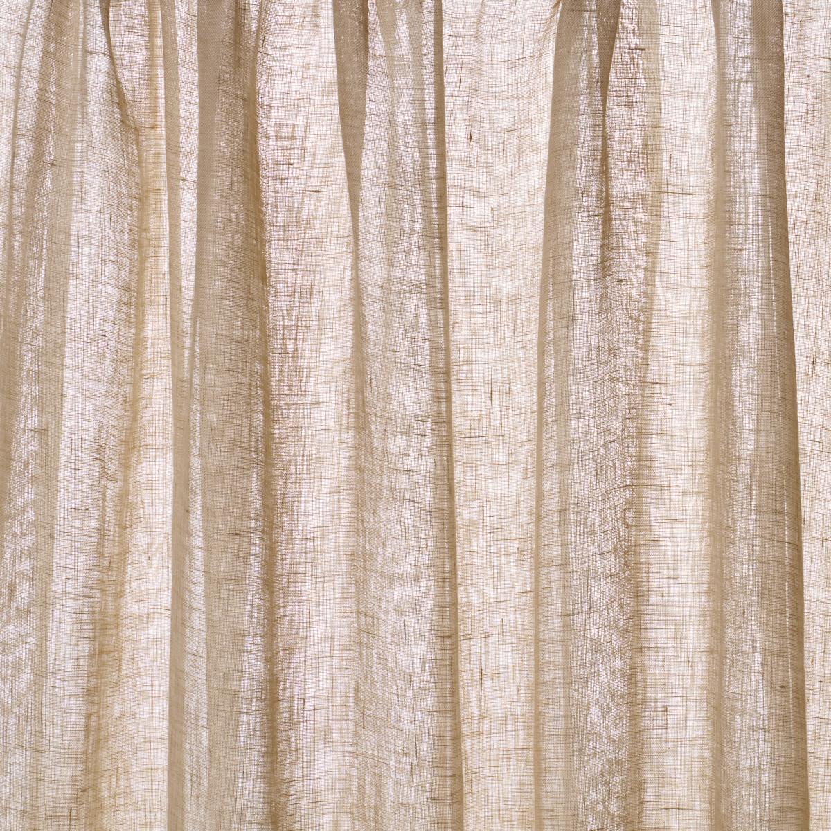 Schumacher Aya Sheer Natural Fabric