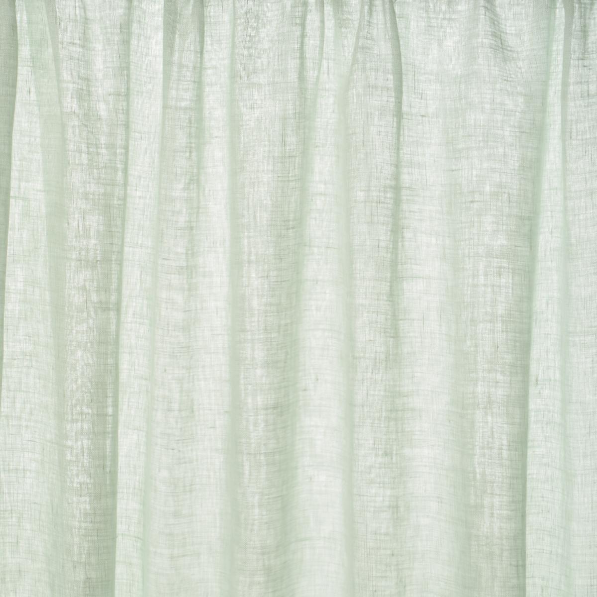 Schumacher Aya Sheer Seaglass Fabric