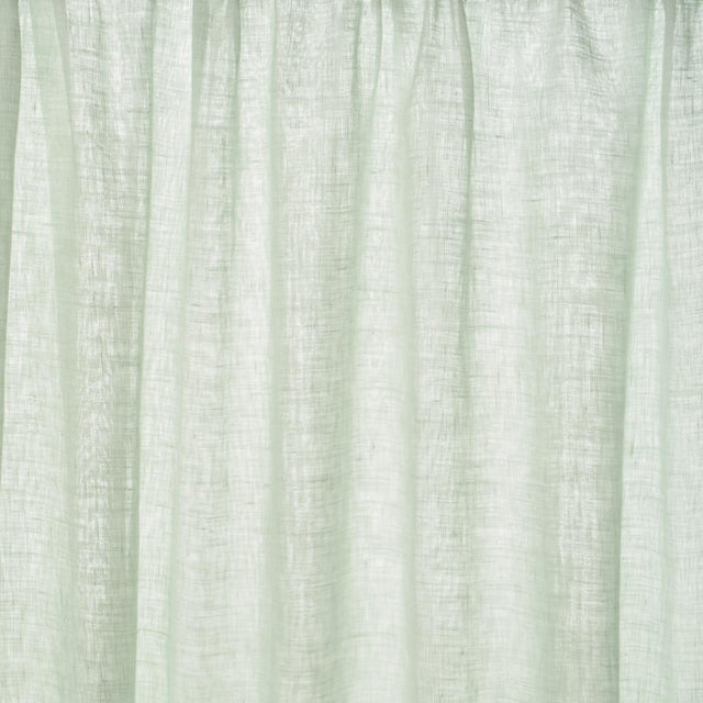 Schumacher Aya Sheer Seaglass Fabric