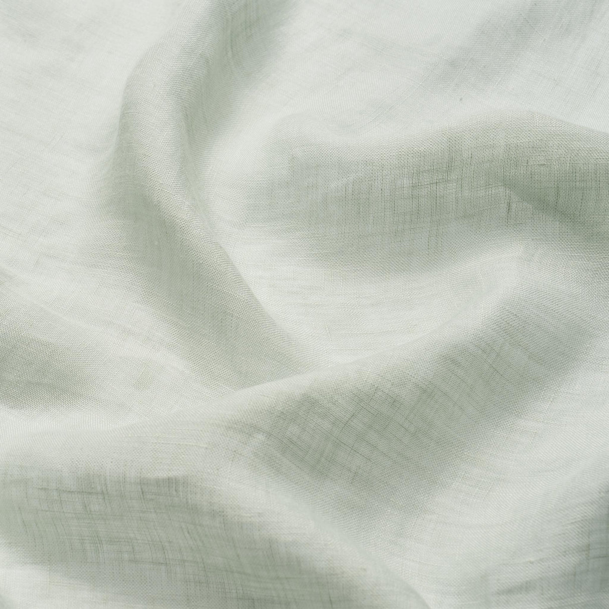 Schumacher Aya Sheer Seaglass Fabric