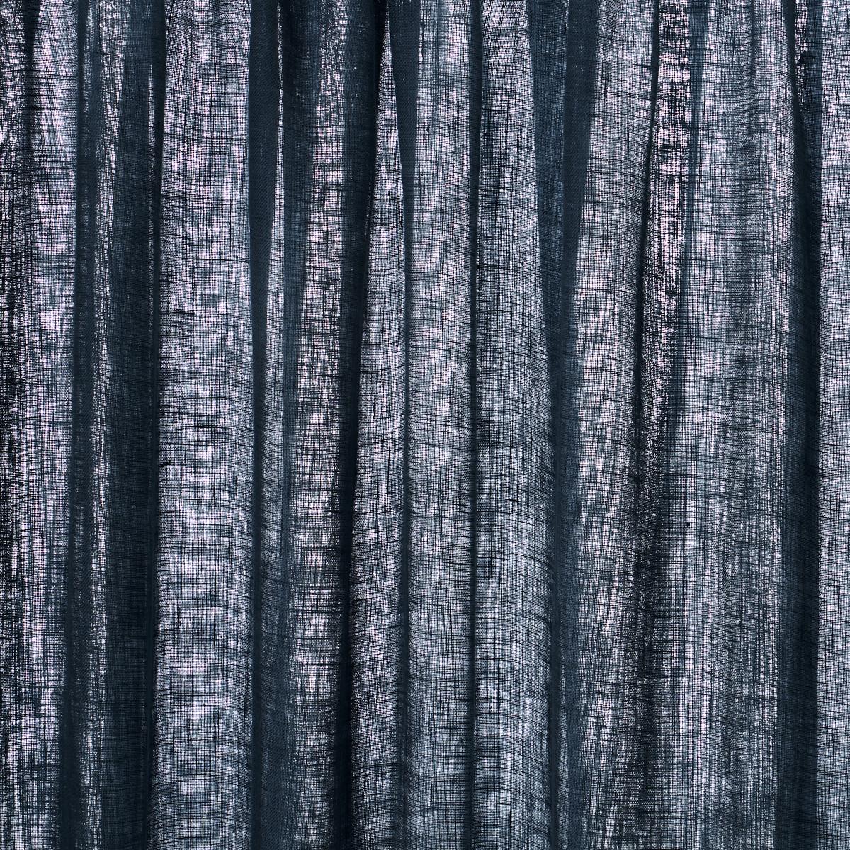 Schumacher Aya Sheer Navy Fabric
