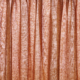 Schumacher Aya Sheer Rust Fabric