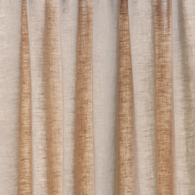 Schumacher Leslie Stonewashed Sheer Taupe Fabric